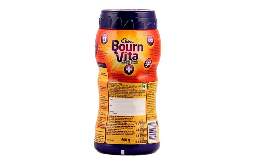Cadbury Bournvita Pro-Health Vitamins    Jar  500 grams